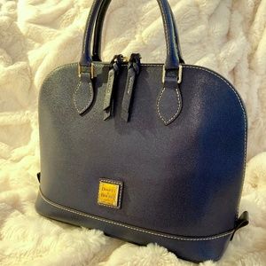 Dooney & Bourke Pebble Grain Zip Satchel
